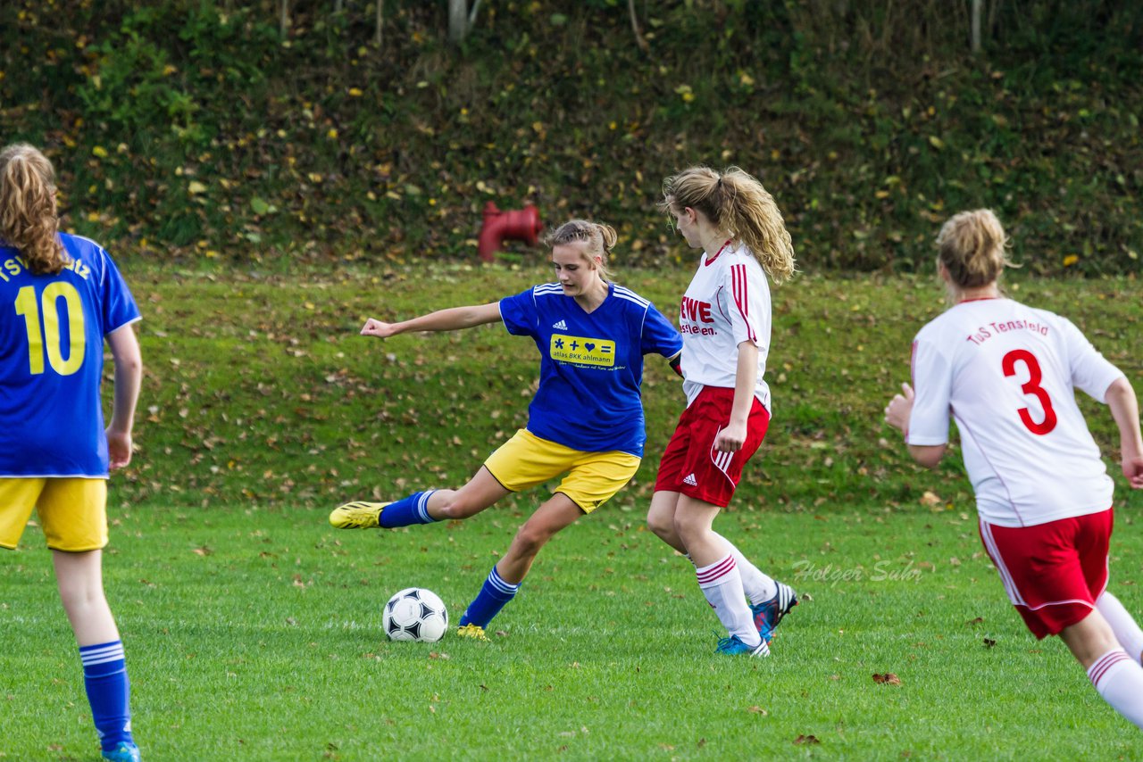 Bild 83 - B-Juniorinnen TSV Gnutz o.W. - TuS Tensfeld : Ergebnis: 3:2